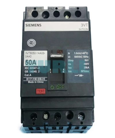 3VT8050-1AA03-0AA0 Siemens Circuit Breaker VT63 Original Brand New