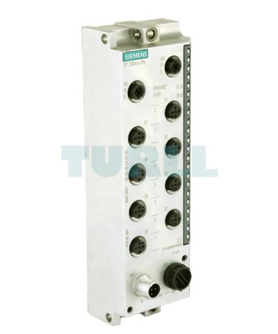 6ES7141-6BH00-0AB0 SIMATIC DP, ET 200ECO PN, 16 DI 24 V DC; 8xM12, duplicate assignment; Degree of protection IP67