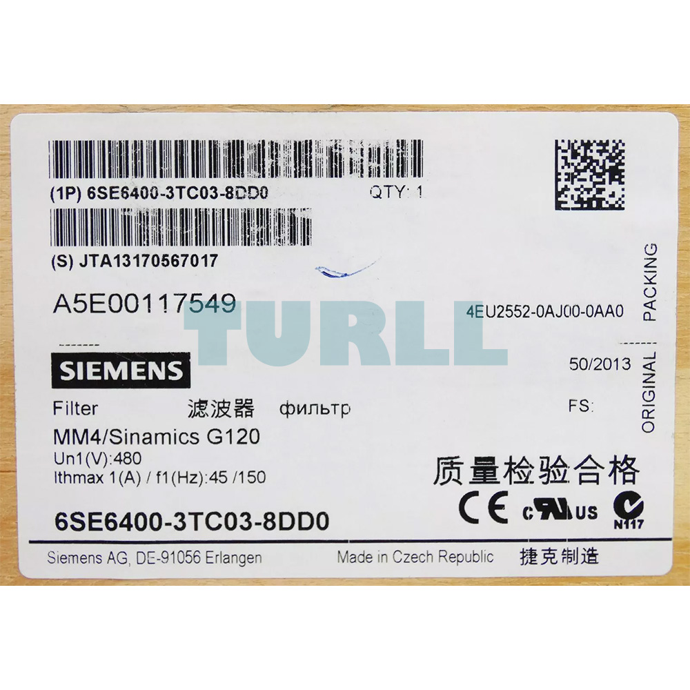 6SE6400-3TC03-8DD0 SIEMENS Exclusive Output Reactor Original Brand New 4 6SE6400-3TC03-8DD0 SIEMENS Exclusive Output Reactor Original Brand New - Image 4