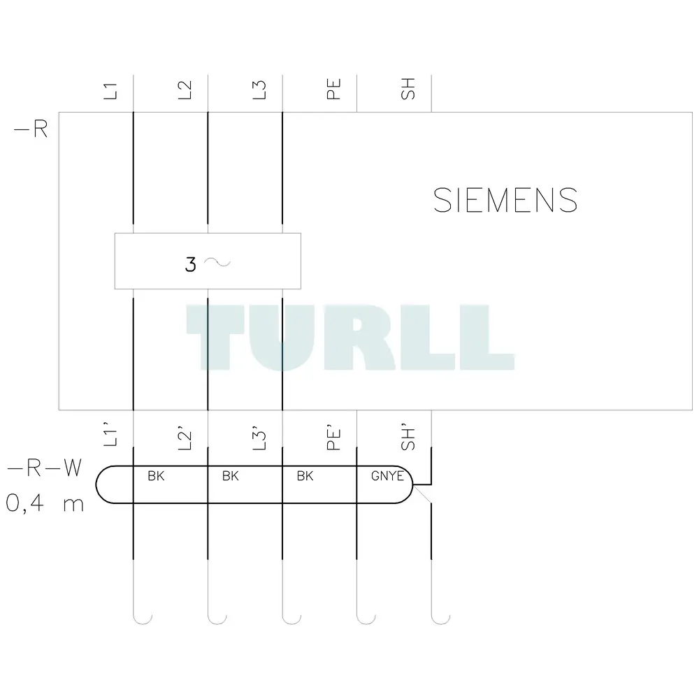 6SL3203-0BD23-8SA0 SIEMENS line filter original brand new
