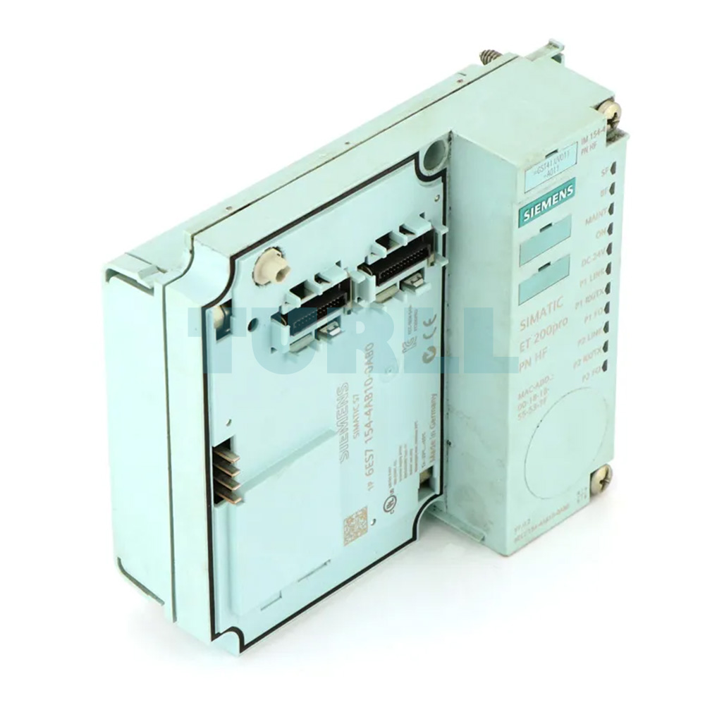 6ES7154-4AB10-0AB0 Siemens SIMATIC DP PROFINET Interface Module IM 154-4 PN Original Brand New 2 6ES7154-4AB10-0AB0 Siemens SIMATIC DP PROFINET Interface Module IM 154-4 PN