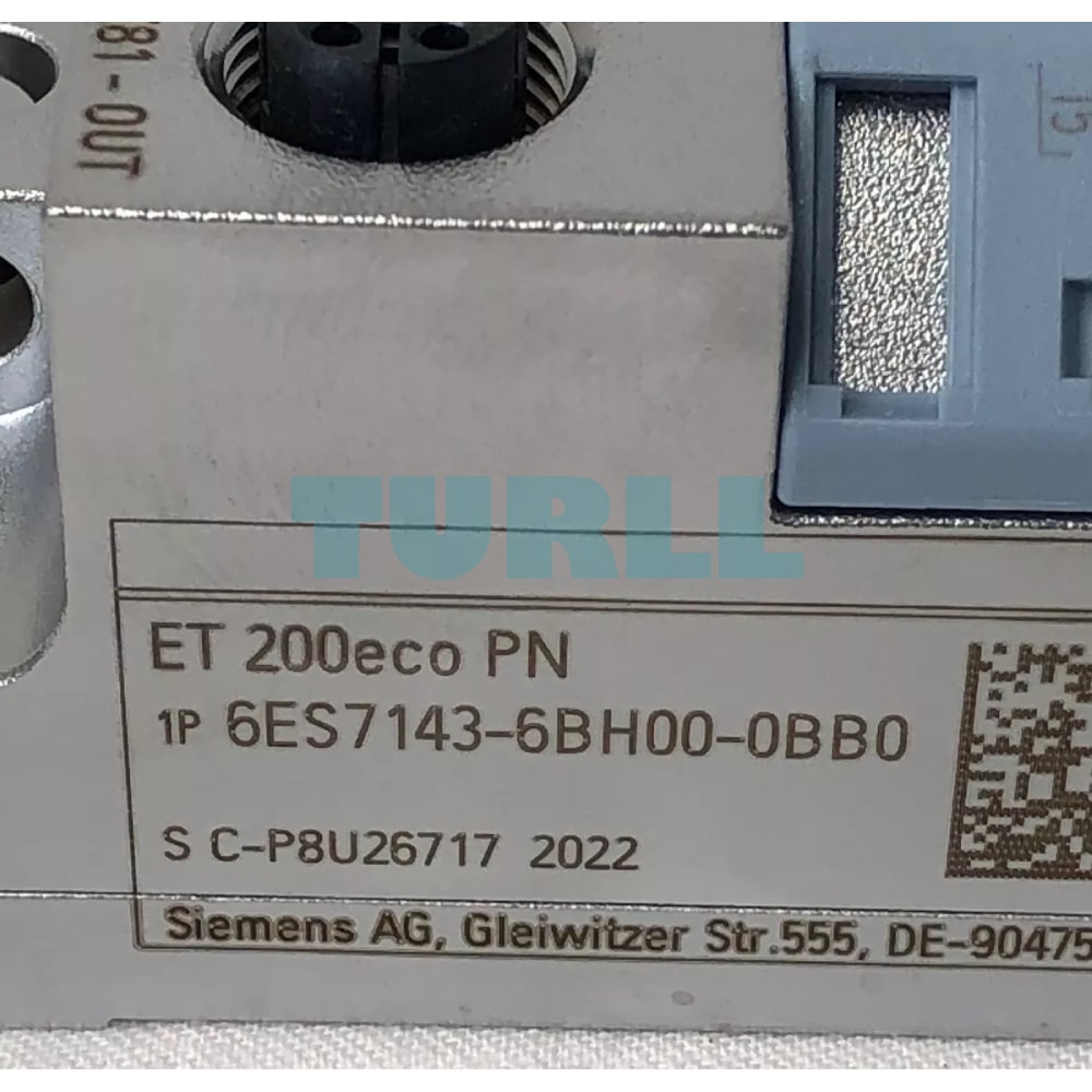Module Siemens 6ES7143-6BH00-0BB0 Pour SIMATIC ET 200eco - Neuf Sous Emballage, Fabriqué En Allemagne