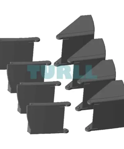 6ES7291-1CC30-0XA0 Siemens SIMATIC S7-1200 Spare Part Font Flaps