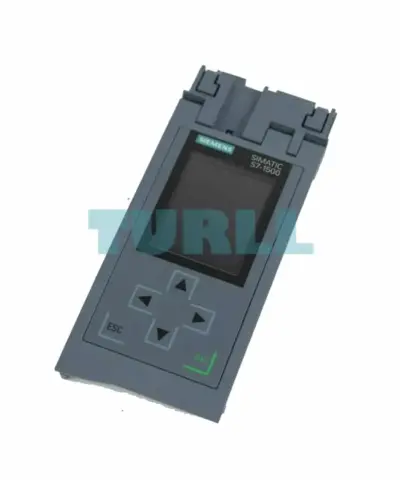 SIMATIC S7-1500 spare part display module (6ES7591-1BB00-0AA0) is designed for use with the S7-1500 series PLCs. This module typically provides a user interface for monitoring and configuring the PLC. It may feature indicators for status and diagnostics, enhancing the usability of the system.