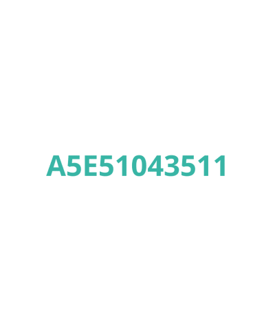 A5E51043511 Siemens Panel Front
