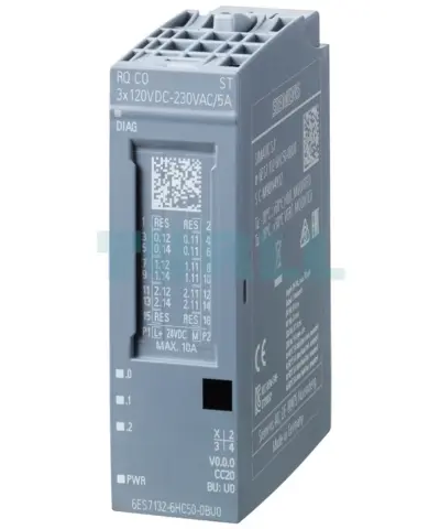 6ES7132-6HC50-0BU0 Siemens SIMATIC ET 200SP Relay Module