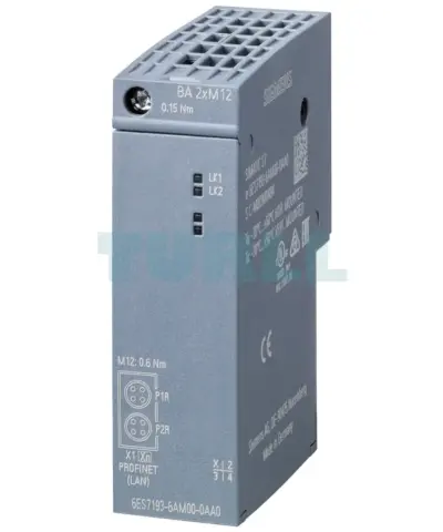 6ES7193-6AM00-0AA0 Siemens SIMATIC Bus Adapter BA 2xM12