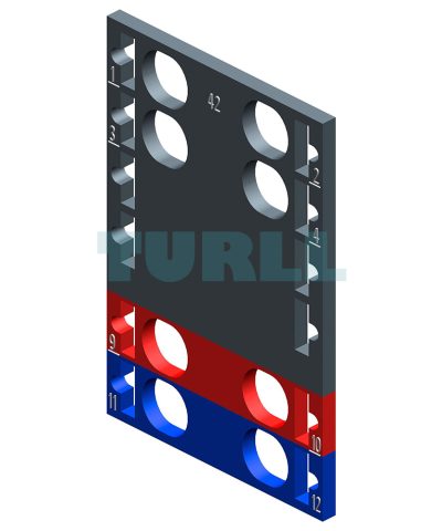 6ES7193-6CP42-2MB0 Siemens color coded labels ET200SP