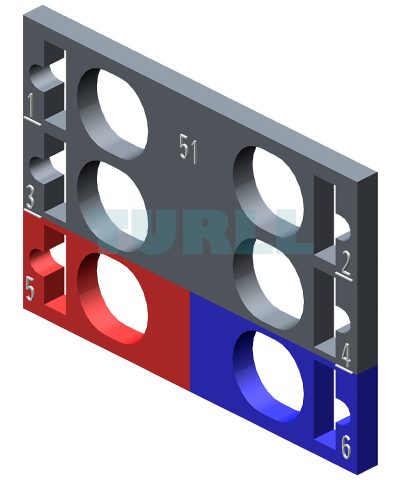 6ES7193-6CP51-2MC0 Siemens SIMATIC ET 200SP Color-Coded Labels