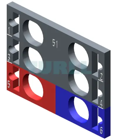 6ES7193-6CP51-2MC0 Siemens SIMATIC ET 200SP Color-Coded Labels