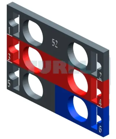 6ES7193-6CP52-2MC0 Siemens SIMATIC ET 200SP Color-Coded Labels