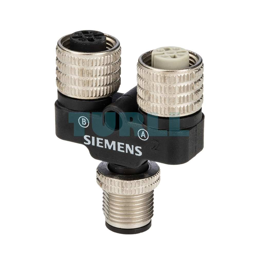 6ES7194-1KA01-0XA0 SIEMENS Exclusive Y-Connector Original Brand New 1 6ES7194-1KA01-0XA0 Siemens Y connector ET200 M12