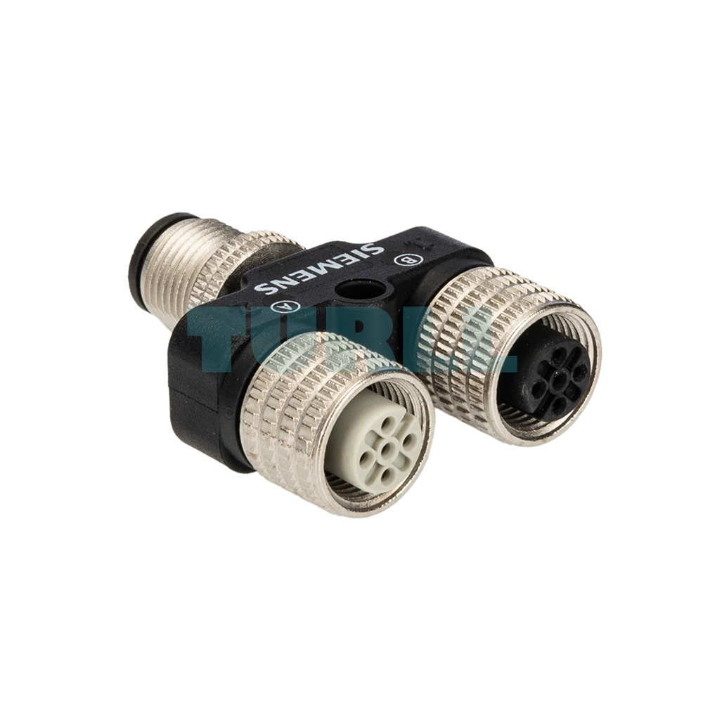 6ES7194-1KA01-0XA0 SIEMENS Exclusive Y-Connector Original Brand New 3 6ES7194-1KA01-0XA0 Siemens Y connector ET200 M12