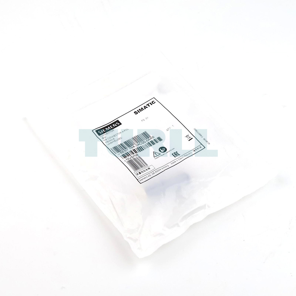 6ES7194-2AC00-0AA0 SIEMENS Exclusive M8 Power Connector Original Brand New 2 6ES7194-2AC00-0AA0 Siemens M8 power connector socket 4 pole
