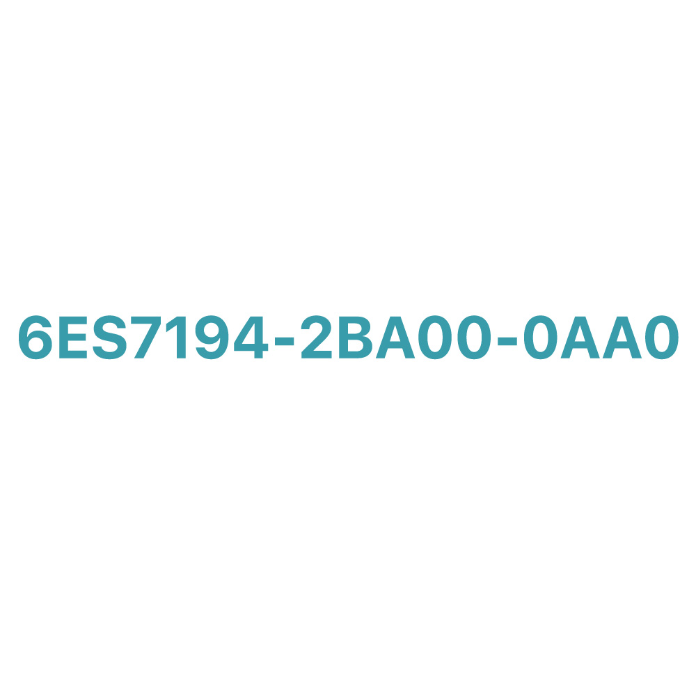 6ES7194-2BA00-0AA0 SIEMENS Exclusive Label Set Original Brand New 2 6ES7194-2BA00-0AA0 Siemens label set ET200eco PN