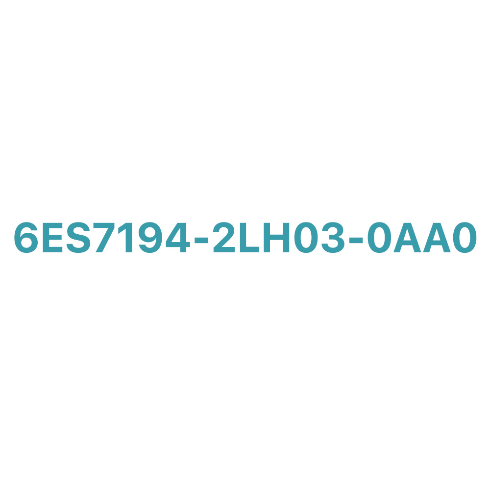 6ES7194-2LH03-0AA0 SIEMENS Exclusive Bus Cable ET Connection Original Brand New 3 6ES7194-2LH03-0AA0 Siemens ET connection bus cable 0.3m