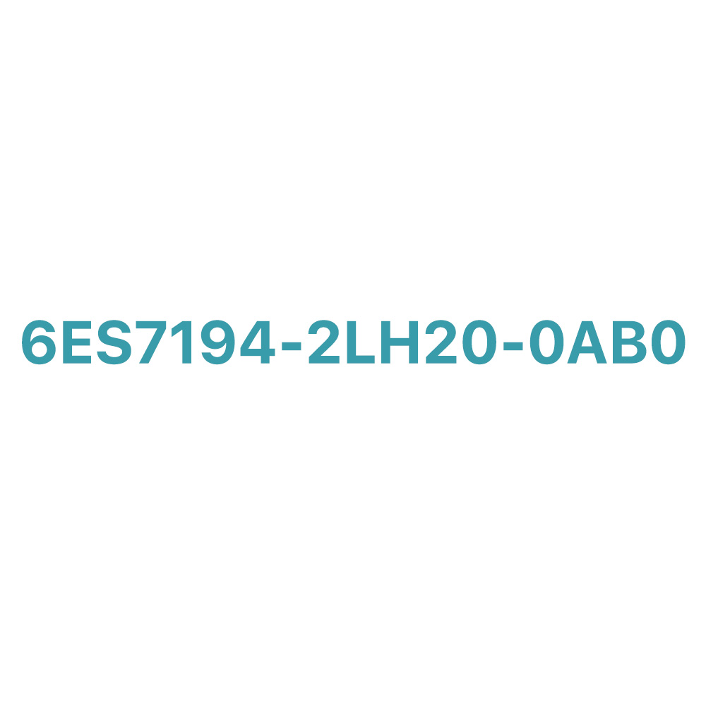 6ES7194-2LH20-0AB0 SIEMENS Exclusive Angled Bus Cable Original Brand New 2 6ES7194-2LH20-0AB0 Siemens angled M8 bus cable 2m
