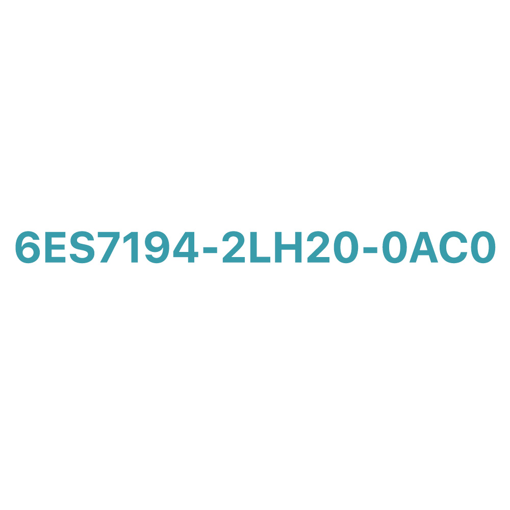 6ES7194-2LH20-0AC0 SIEMENS Exclusive Bus Cable M8 Original Brand New 2 6ES7194-2LH20-0AC0 Siemens M8 bus cable 2m single end