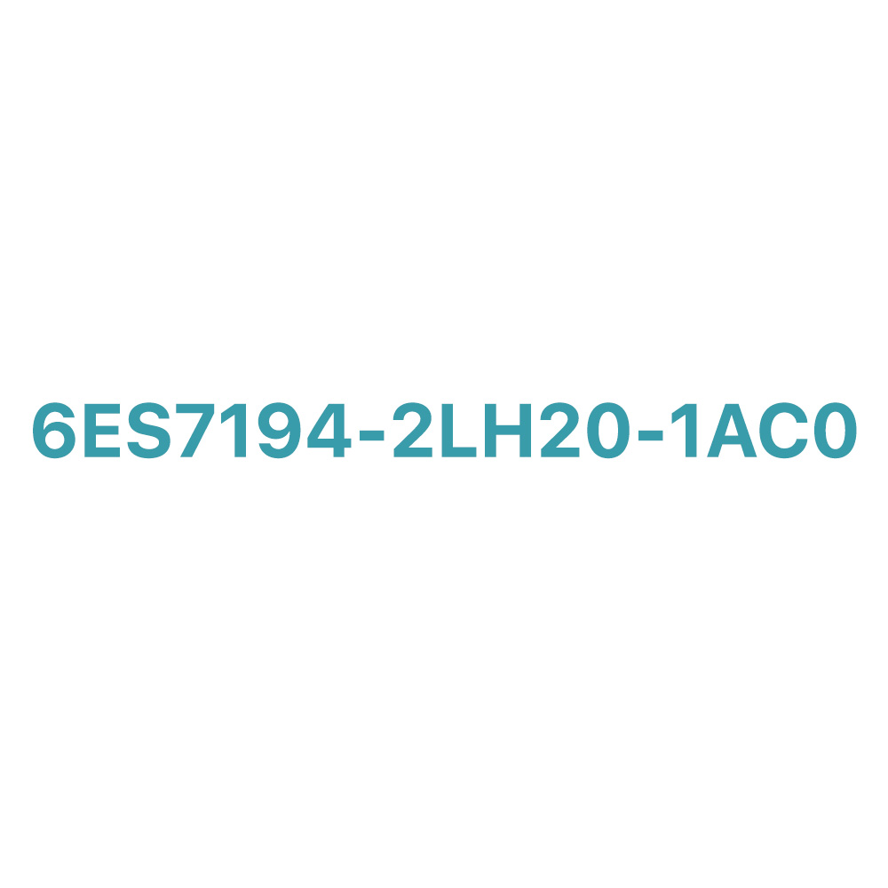 6ES7194-2LH20-1AC0 SIEMENS Exclusive Power Cable M8 Original Brand New 4 6ES7194-2LH20-1AC0 Siemens M8 power cable 2m single socket