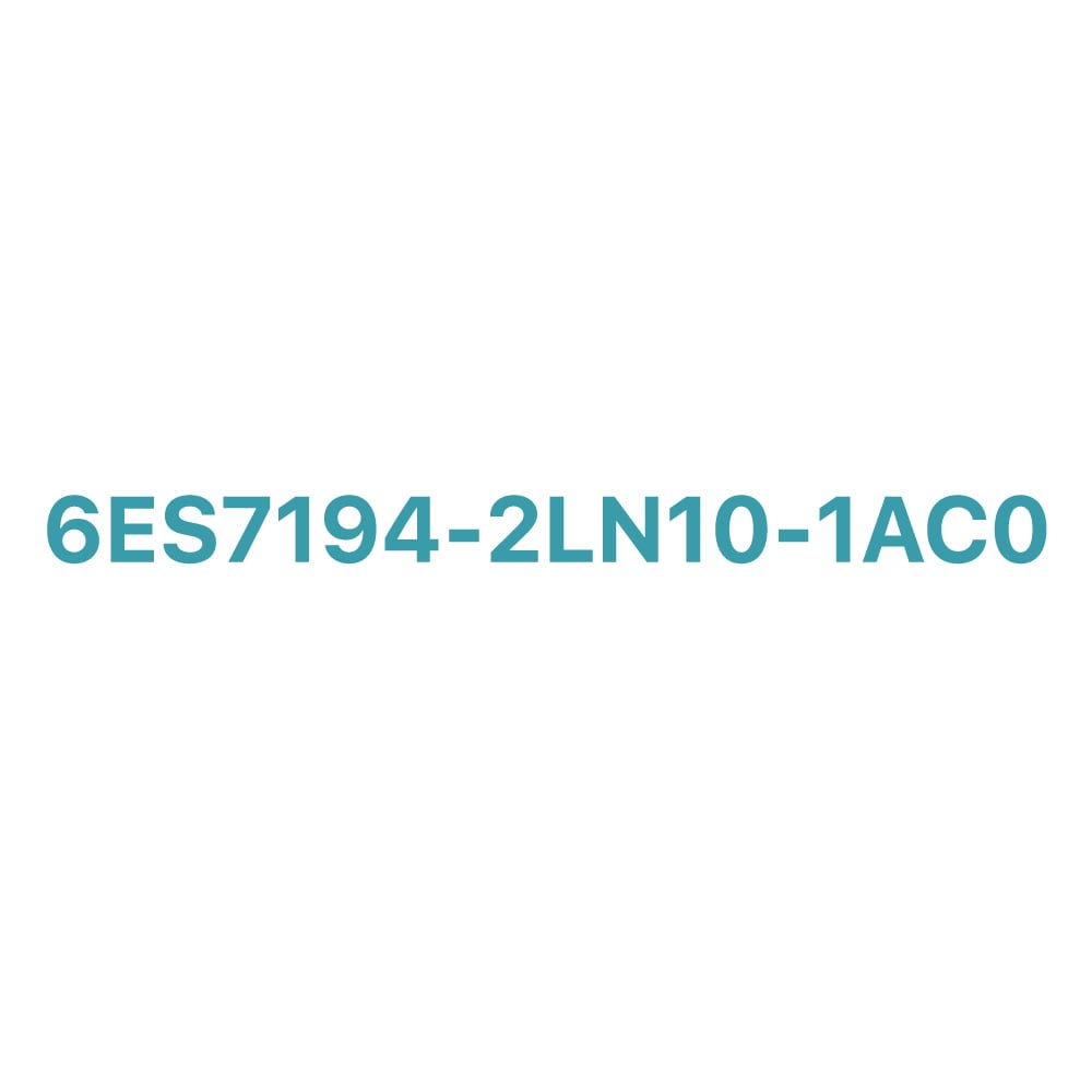 6ES7194-2LN10-1AC0 SIEMENS Exclusive Single-Sided Power Cable Original Brand New 2 6ES7194-2LN10-1AC0 Siemens single-sided M8 power cable 10m