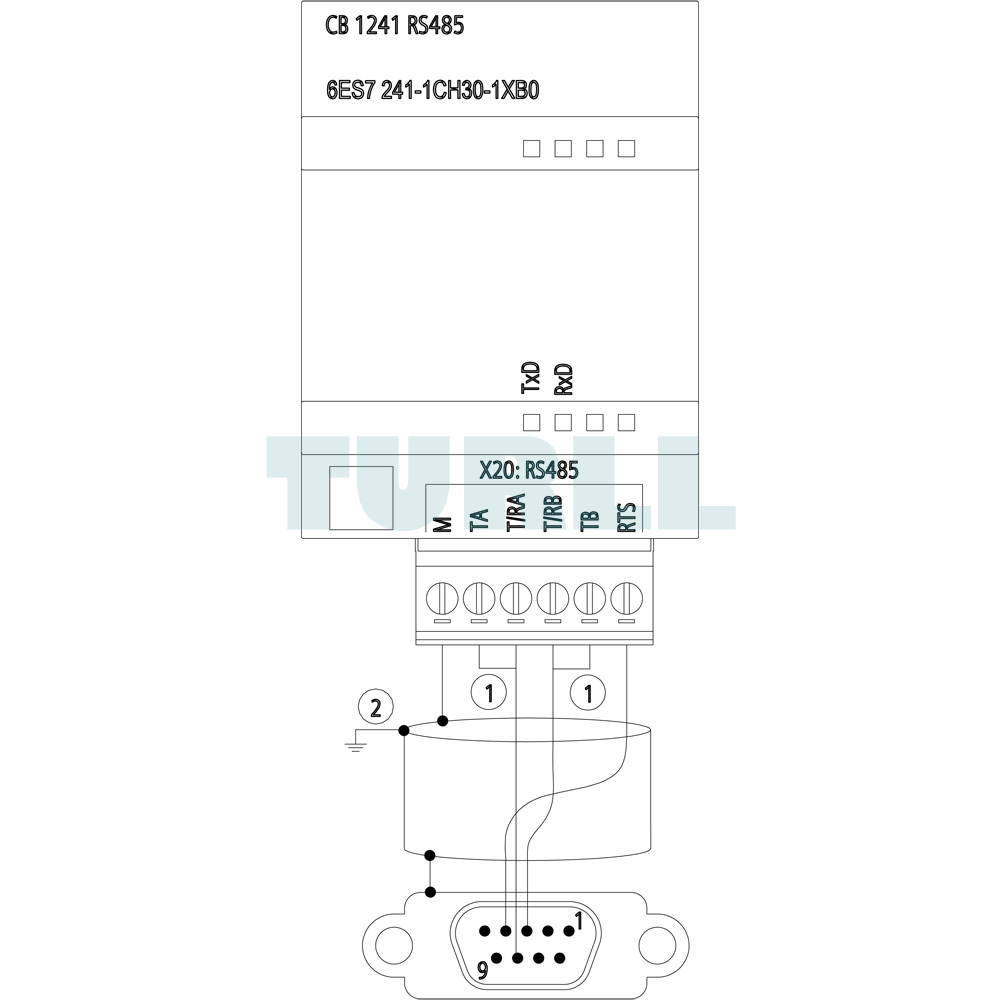 6ES7241-1CH30-1XB0 Siemens SIMATIC S7-1200 Communication Board CB 1241 Original Brand New 5 6ES7241-1CH30-1XB0 Siemens SIMATIC S7-1200 Communication Board CB 1241