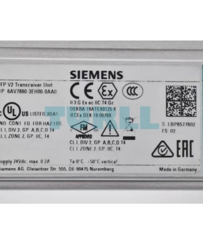 6AV7860-3EH00-0AA0 Siemens SIMATIC Flat Panel Monitor V2 Extended Host Module