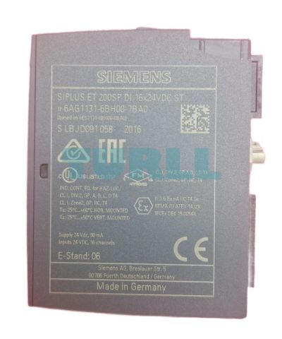 6AG1131-6BH01-7BA0 Siemens SIPLUS ET 200SP DI 16x24 V DC Standard
