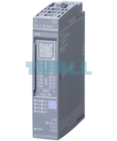 6AG1134-6GF00-7AA1 Siemens SIPLUS ET 200SP AI 8xI 2-/4-wire BA