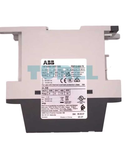 PSR12-600-70 1SFA896106R7000 ABB Softstarter