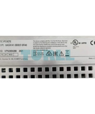 6AG4141-5BB37-0FA0 Siemens SIMATIC IPC427E Microbox PC