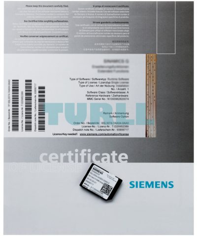 6AU1820-1AB20-0AB0 Siemens SIMOTION Technology Option Gear License