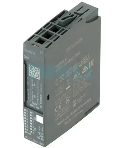 Siemens 6ES7131-6BH01-0BA0 — angled product view