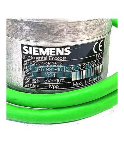 6FX2001-3CB02 Siemens INCREM. Encoder with 1-V-SINUS 1024 P/R