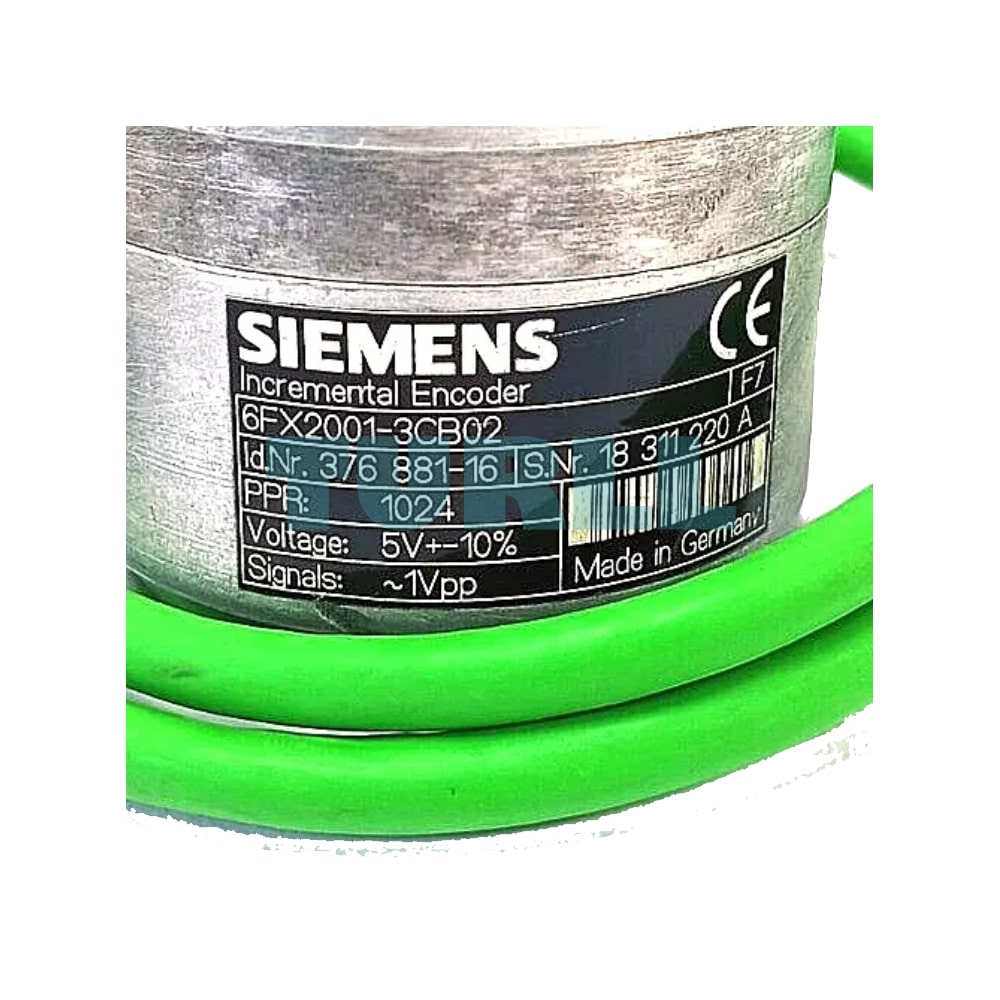 6FX2001-3CB02 Siemens INCREM. Encoder with 1-V-SINUS 1024 P/R Original Brand New 1 6FX2001-3CB02 Siemens INCREM. Encoder with 1-V-SINUS 1024 P/R