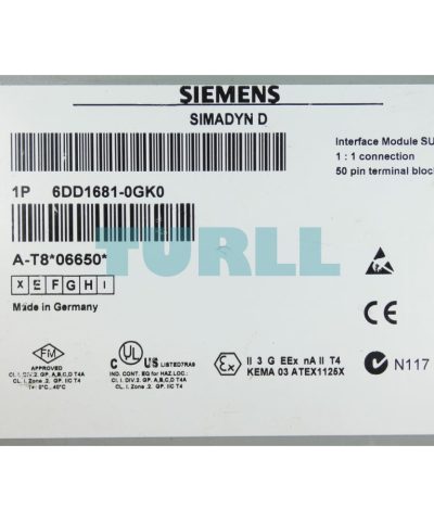 6DD1681-0GK0 Siemens SIMATIC TDC Converter SU13