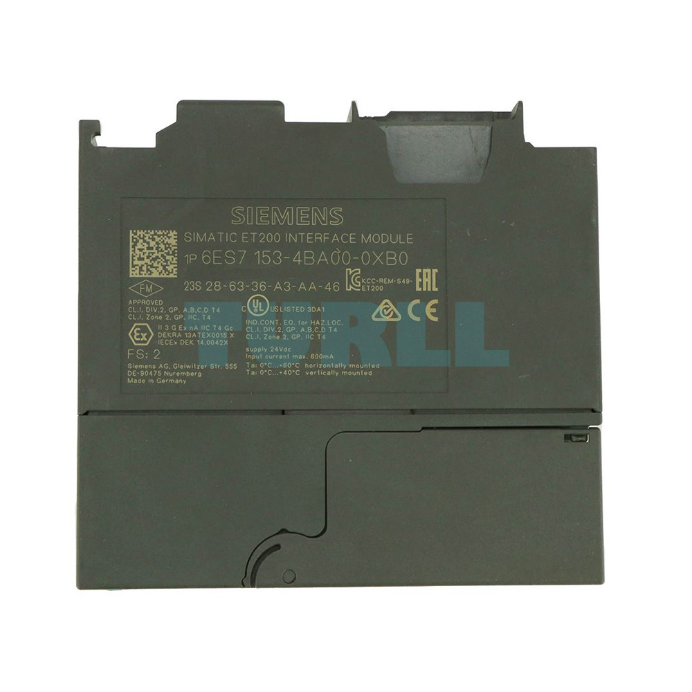 6ES7153-4BA00-0XB0 Siemens SIMATIC DP Connection ET 200M IM 153-4 PN Original Brand New 5 6ES7153-4BA00-0XB0 Siemens SIMATIC DP Connection ET 200M IM 153-4 PN