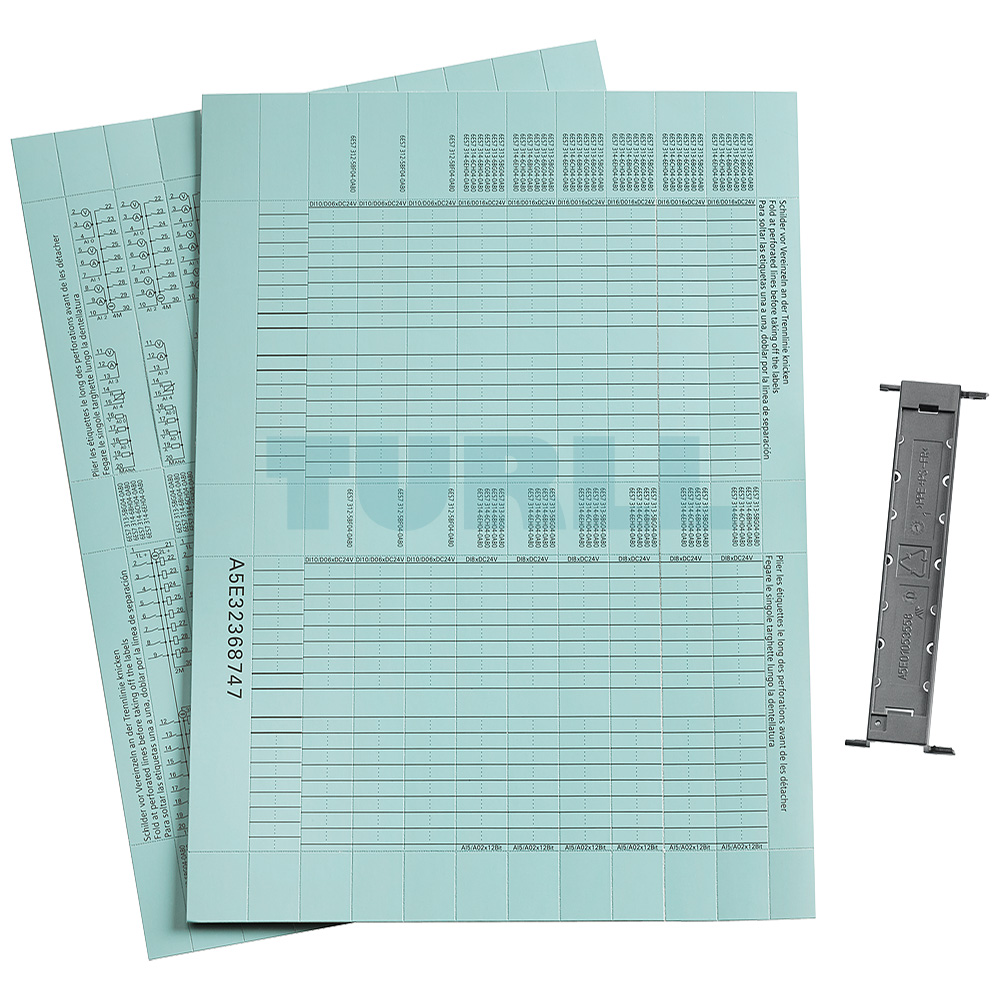 6ES7193-4BA00-0AA0 SIEMENS Exclusive Labeling Sheets Original Brand New 3 6ES7193-4BA00-0AA0 SIEMENS labeling sheets DIN A4