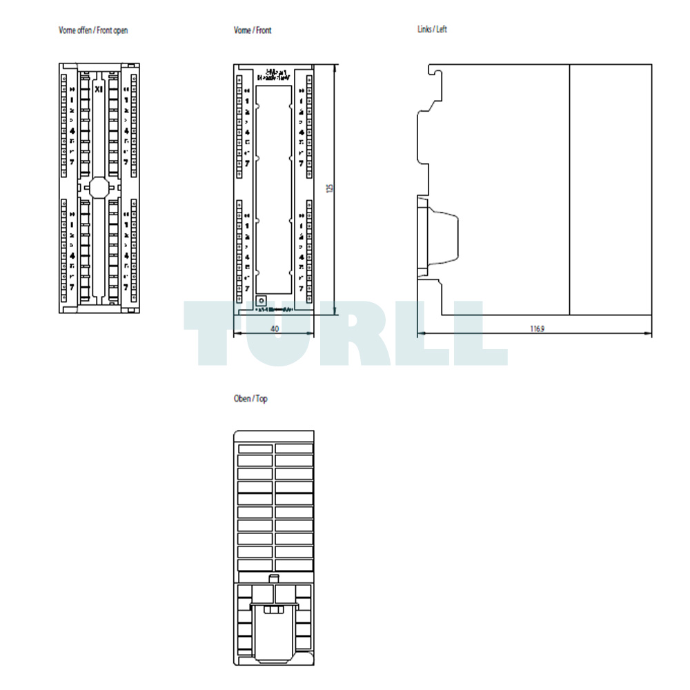6ES7321-1EL00-0AA0 Siemens SIMATIC S7-300 Digital Input SM 321 Original Brand New 5 6ES7321-1EL00-0AA0 Siemens SIMATIC S7-300 Digital Input SM 321