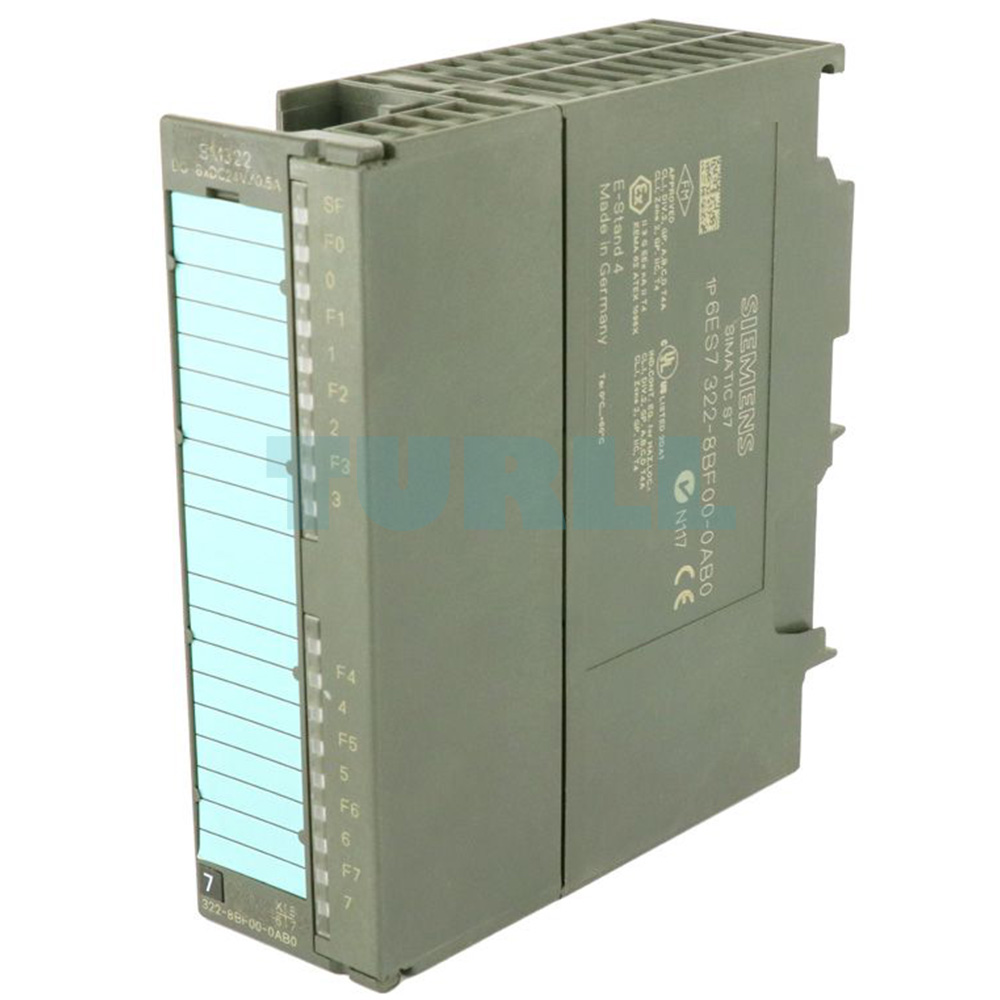 6ES7322-8BF00-0AB0 Siemens SIMATIC S7-300 Digital Output SM 322 Original Brand New 1 6ES7322-8BF00-0AB0 Siemens SIMATIC S7-300 Digital Output SM 322