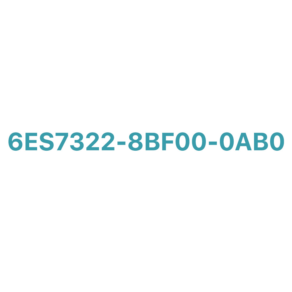 6ES7322-8BF00-0AB0 Siemens SIMATIC S7-300 Digital Output SM 322 Original Brand New 6 6ES7322-8BF00-0AB0 Siemens SIMATIC S7-300 Digital Output SM 322