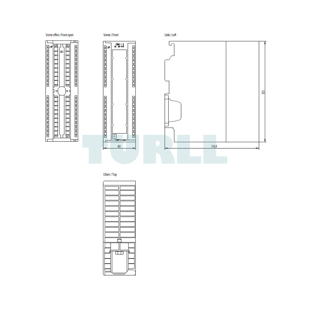 6ES7331-7NF10-0AB0 Siemens SIMATIC S7-300 Analog Input SM 331 Original Brand New 2 6ES7331-7NF10-0AB0 Siemens SIMATIC S7-300 Analog Input SM 331