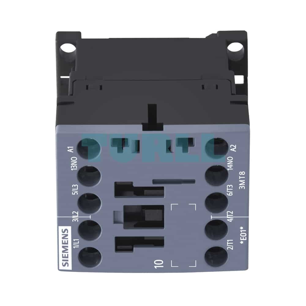 3MT8012-1AN21 Siemens Contactor AC-3 12A/5.5kW 400V size S00 Original Brand New 2 3MT8012-1AN21 Siemens Contactor AC-3 12A/5.5kW 400V size S00