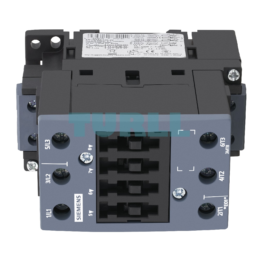 3MT8065-1AM00 Siemens Contactor AC-3 65A/30kW 400V size S2 Original Brand New 2 3MT8065-1AM00 Siemens Contactor AC-3 65A/30kW 400V size S2