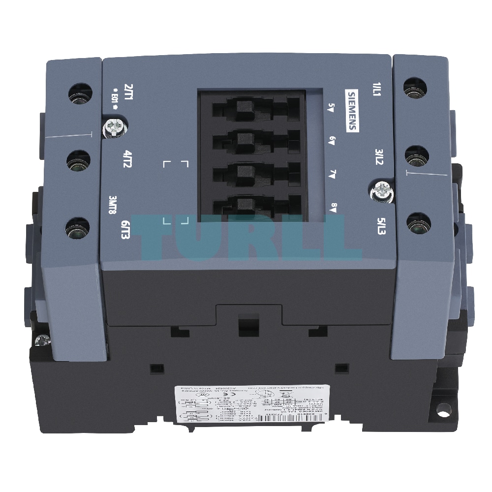 3MT8080-1AQ00 Siemens Contactor AC-3 80/37kW 400V size S3 Original Brand New 4 3MT8080-1AQ00 Siemens Contactor AC-3 80/37kW 400V size S3