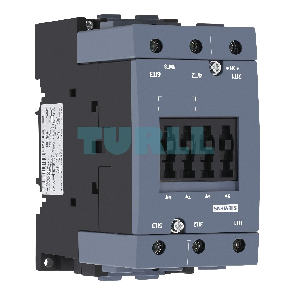 3MT8080-1AQ00 Siemens Contactor AC-3 80/37kW 400V size S3 Original Brand New 3 3MT8080-1AQ00 Siemens Contactor AC-3 80/37kW 400V size S3