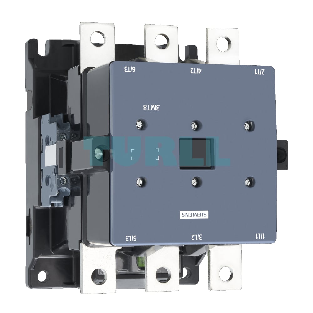 3MT8170-1AH04 Siemens Contactor AC-3 170A/90kW 400V Size S8 Original Brand New 3 3MT8170-1AH04 Siemens Contactor AC-3 170A/90kW 400V Size S8