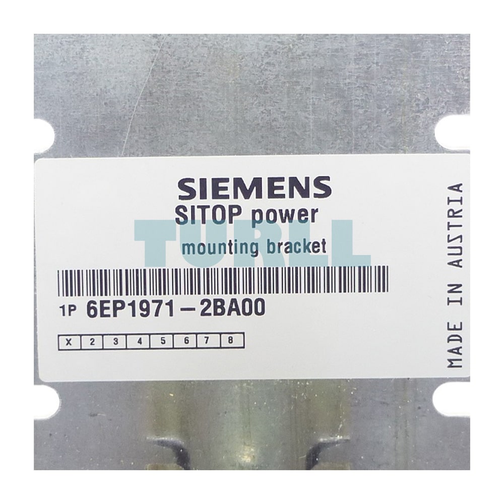 6EP1971-2BA00 SIEMENS SITOP power accessory Mounting bracket 90 degrees with standard mounting rail 35x15 mm Original Brand New 6 6EP1971-2BA00 SIEMENS SITOP power accessory Mounting bracket 90 degrees with standard mounting rail 35x15 mm Original Brand New - Image 6