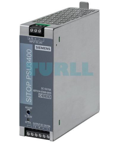 6EP3124-0TA00-0AY0 SIEMENS SITOP PSU3400 12 V/15 A Stabilized power supply Original Brand New