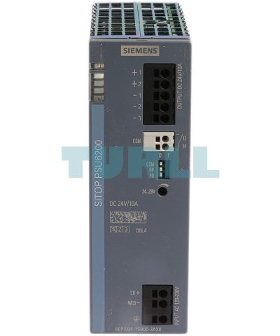 6EP3334-7SB00-3AX0 SIEMENS SITOP PSU6200 24 V/10 A stabilized power supply Original Brand New