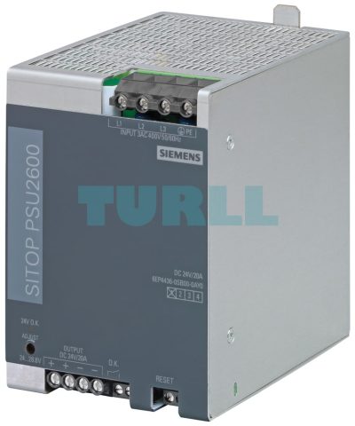 6EP4436-0SB00-0AY0 SIEMENS SITOP PSU2600 24 V/20 A Stabilized power supply Original Brand New